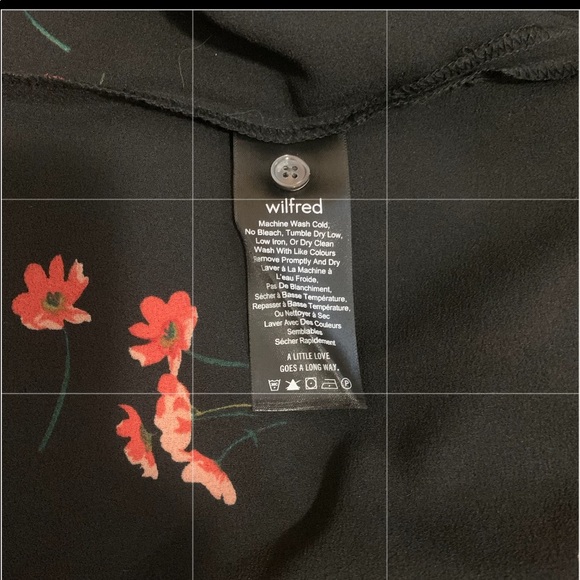 Wilfred Floral Wrap Blouse - Picture 5 of 6